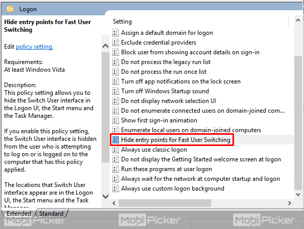 How to Disable Fast User Switching in Windows 10 | DeviceDaily.com