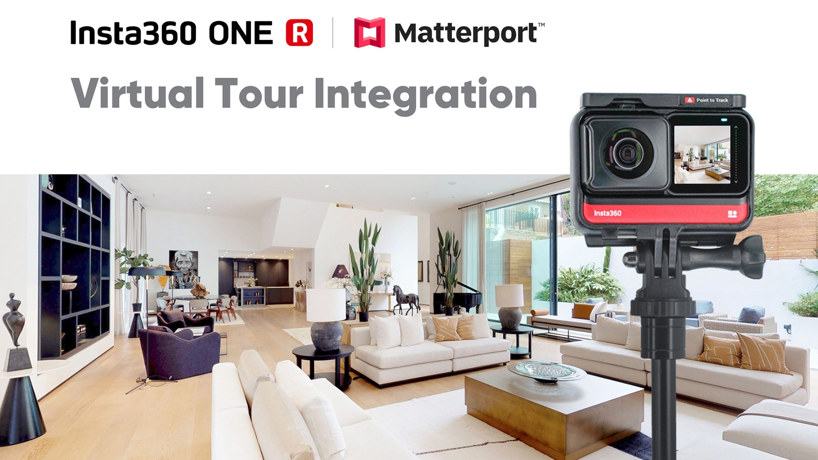 360-degree virtual tours are easier to make with Insta360 and Matterport | DeviceDaily.com