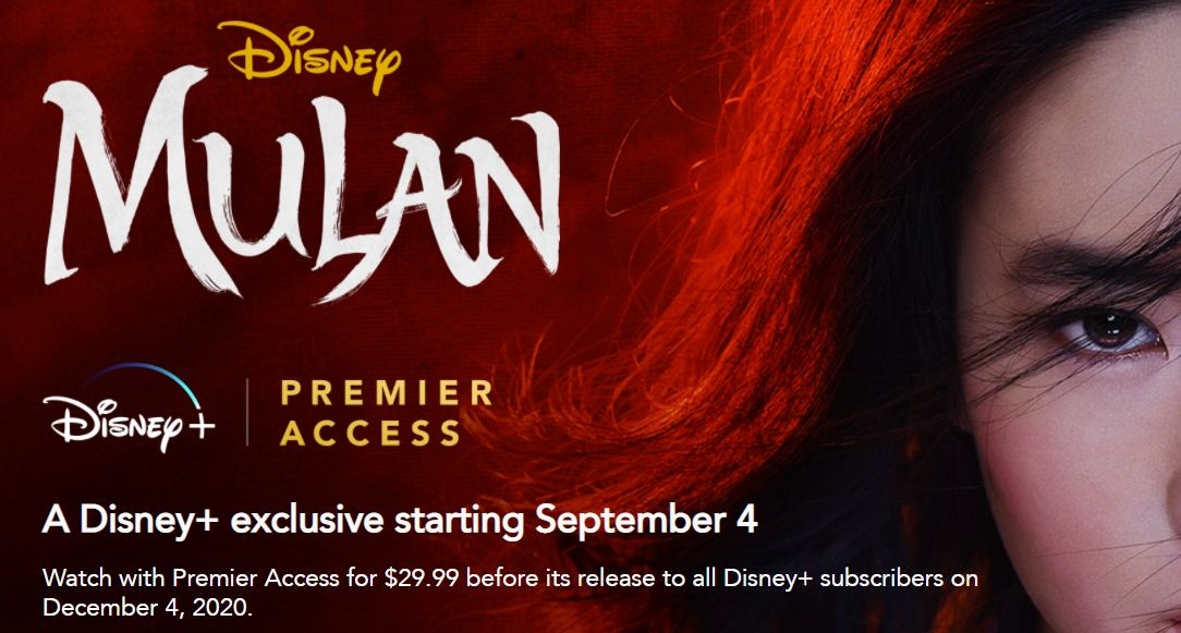 Disney+ confirms subscribers will get 'Mulan' on December 4th | DeviceDaily.com