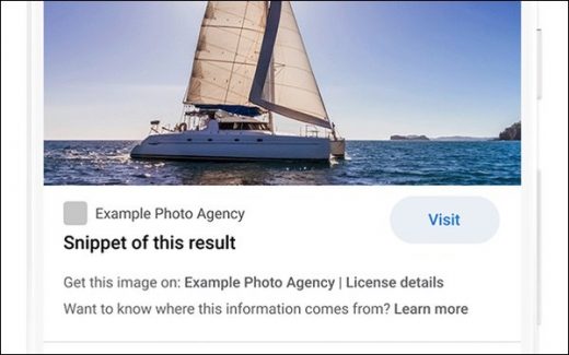 Google Displays Image Licensing Details In Search Results