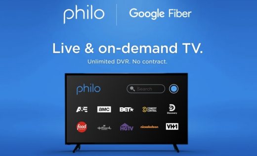 Google Fiber adds Philo streaming as an option next to YouTube and fubo