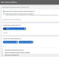 Google custom audiences, the combo of custom affinity and custom intent audiences, now live