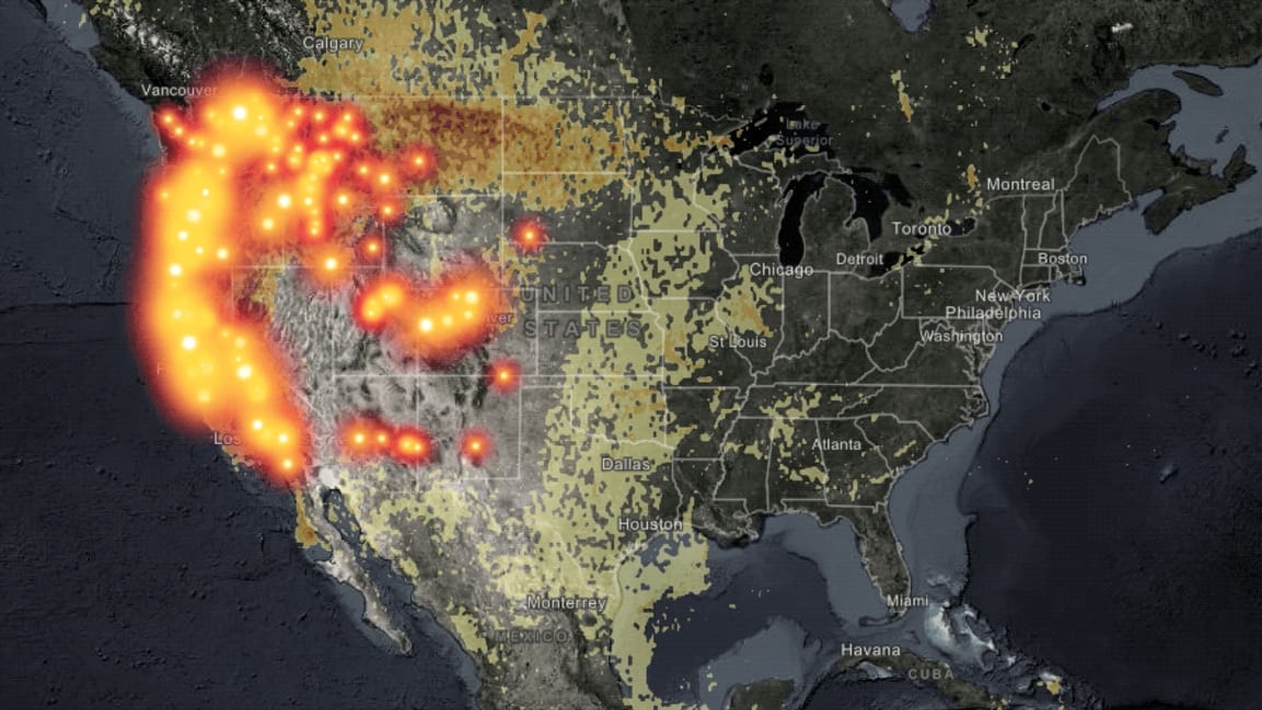 How far does wildfire smoke travel? These maps will tell you