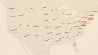 Take a ‘COVID pulse’ in your city or state with this ingeniously simple map of case trends