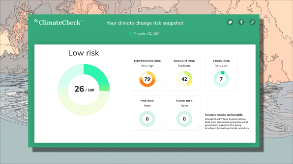 See how susceptible your home is to fires, floods, and other climate disasters | DeviceDaily.com