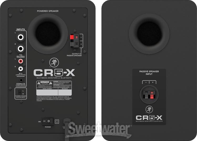 Mackie CR5-XBT 5″ Multimedia Monitors with Bluetooth: Studio-Quality Sound | DeviceDaily.com