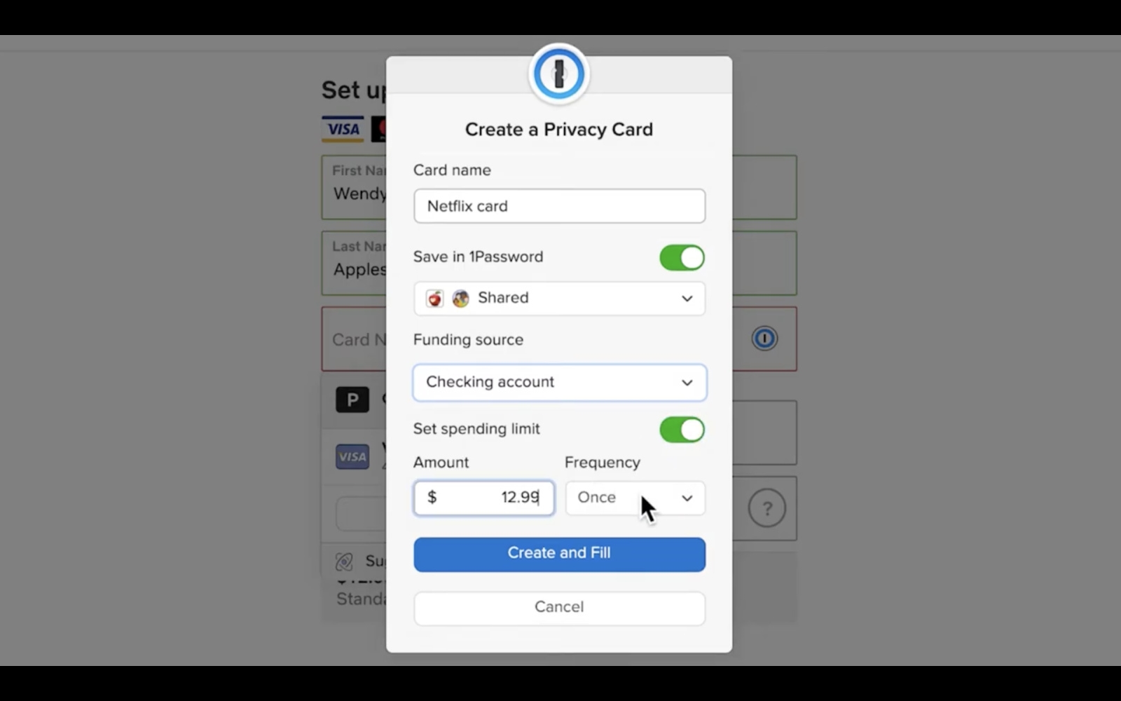 1Password team-up with Privacy.com lets you create burner cards | DeviceDaily.com