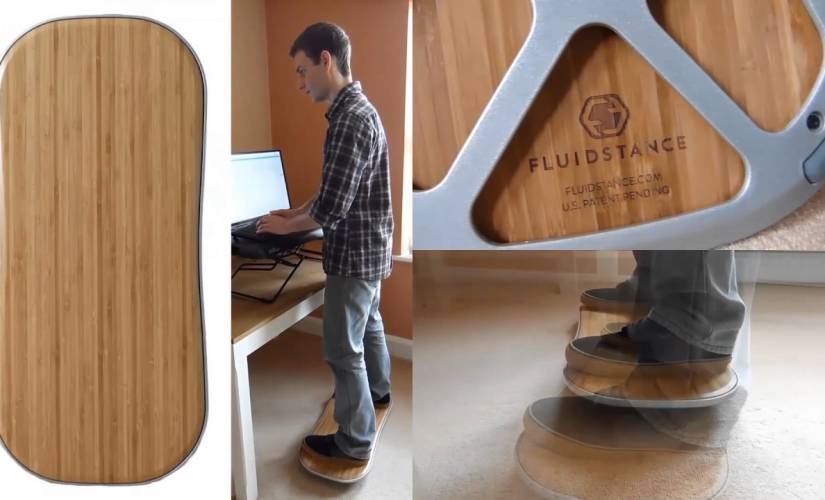 FluidStance The Level: Balance Board for Standing Desks | DeviceDaily.com