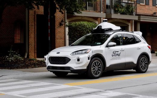 Ford will use its Escape SUV to power a self-driving car service