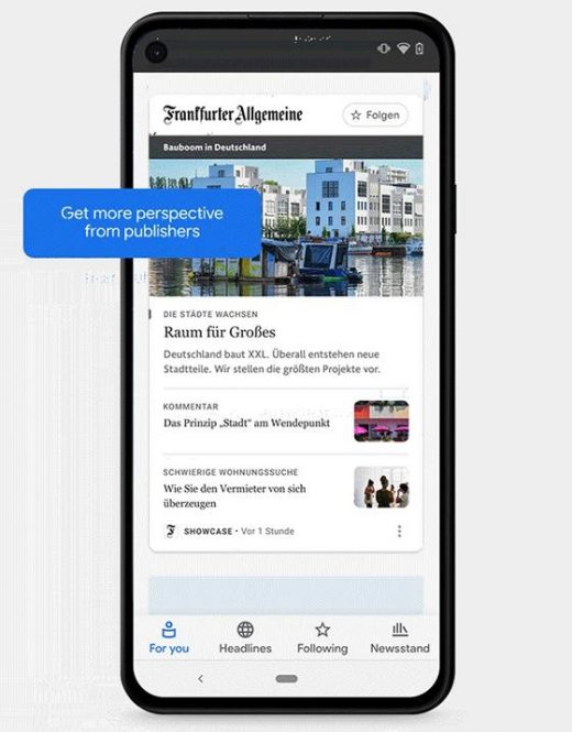 Google News Showcase Launches For Publishers With $1 Billion Investment