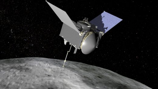 NASA shares first images from OSIRIS-REx’s touchdown on Bennu