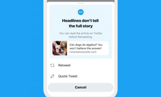 Twitter says its test to get people to read articles before tweeting worked