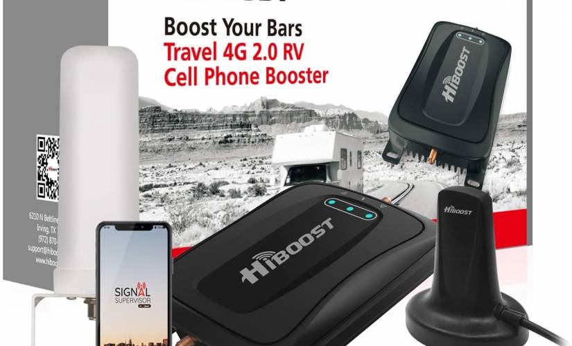 HiBoost Cell Phone Signal Booster Travel Kit: A Stronger Cell Phone Signal On the Go | DeviceDaily.com