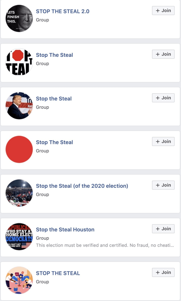 The pro-Trump ‘Stop the Steal’ movement is still growing on Facebook | DeviceDaily.com