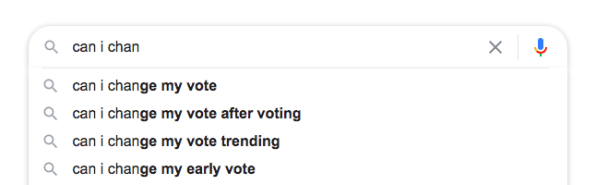 ‘Can I change my vote’ trending? Yes, Google showed searches for it, but don’t read too much into it | DeviceDaily.com