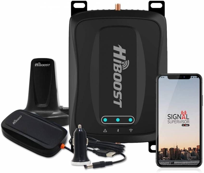 HiBoost Cell Phone Signal Booster Travel Kit: A Stronger Cell Phone Signal On the Go | DeviceDaily.com