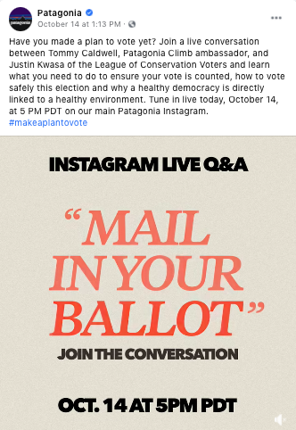 How Brands Are Helping “Get Out the Vote” Efforts for the Nov. 3 Election | DeviceDaily.com