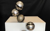 Magnetic FreeBOT orbs work together to climb large obstacles