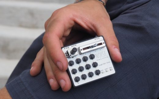 Noise Machine is a tiny MIDI controller for creating music on the go