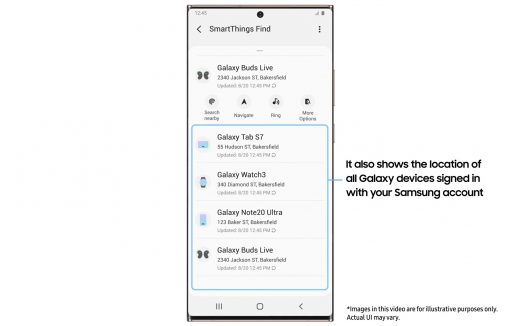 SmartThings Find app can track down lost Samsung Galaxy devices