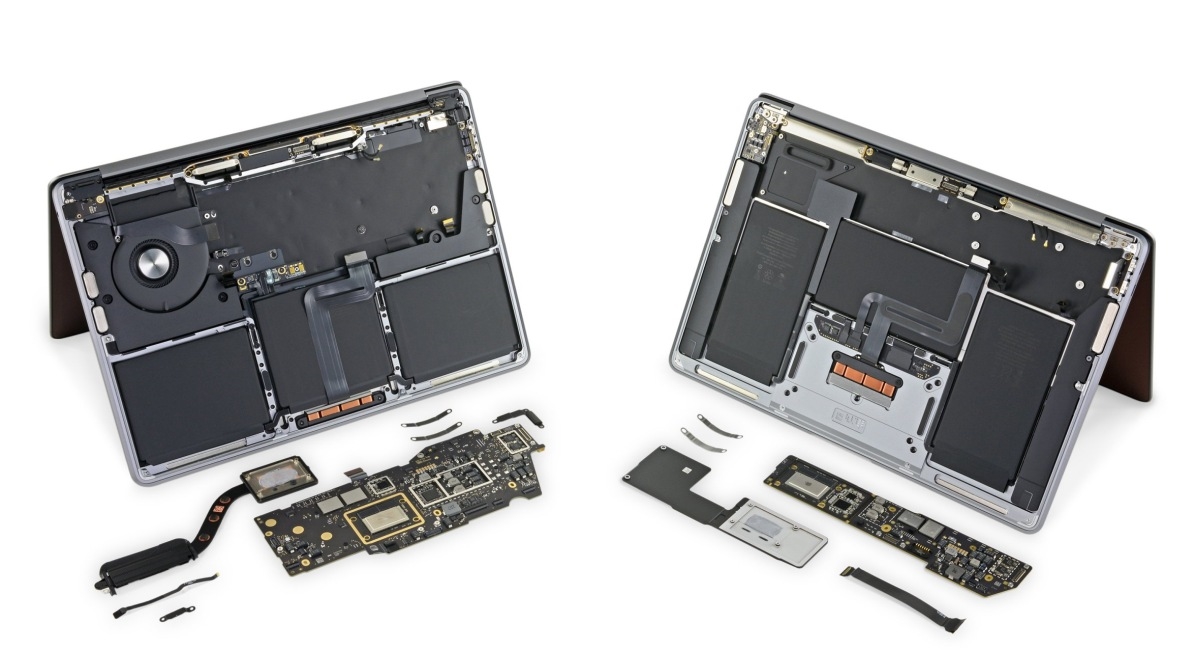 iFixit digs into the M1 MacBooks and finds they haven't changed much | DeviceDaily.com