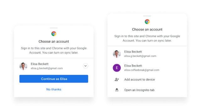 Google will let you sign in and save passwords on Chrome without syncing | DeviceDaily.com