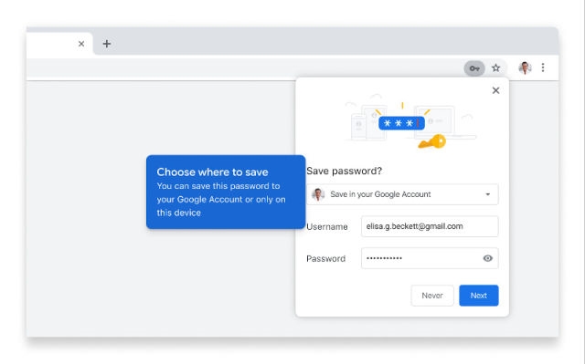 Google will let you sign in and save passwords on Chrome without syncing | DeviceDaily.com