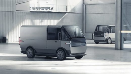 Canoo’s multipurpose electric van looks like it’s built out of Lego