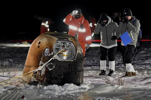 China’s Chang’e-5 probe returns to Earth with lunar samples