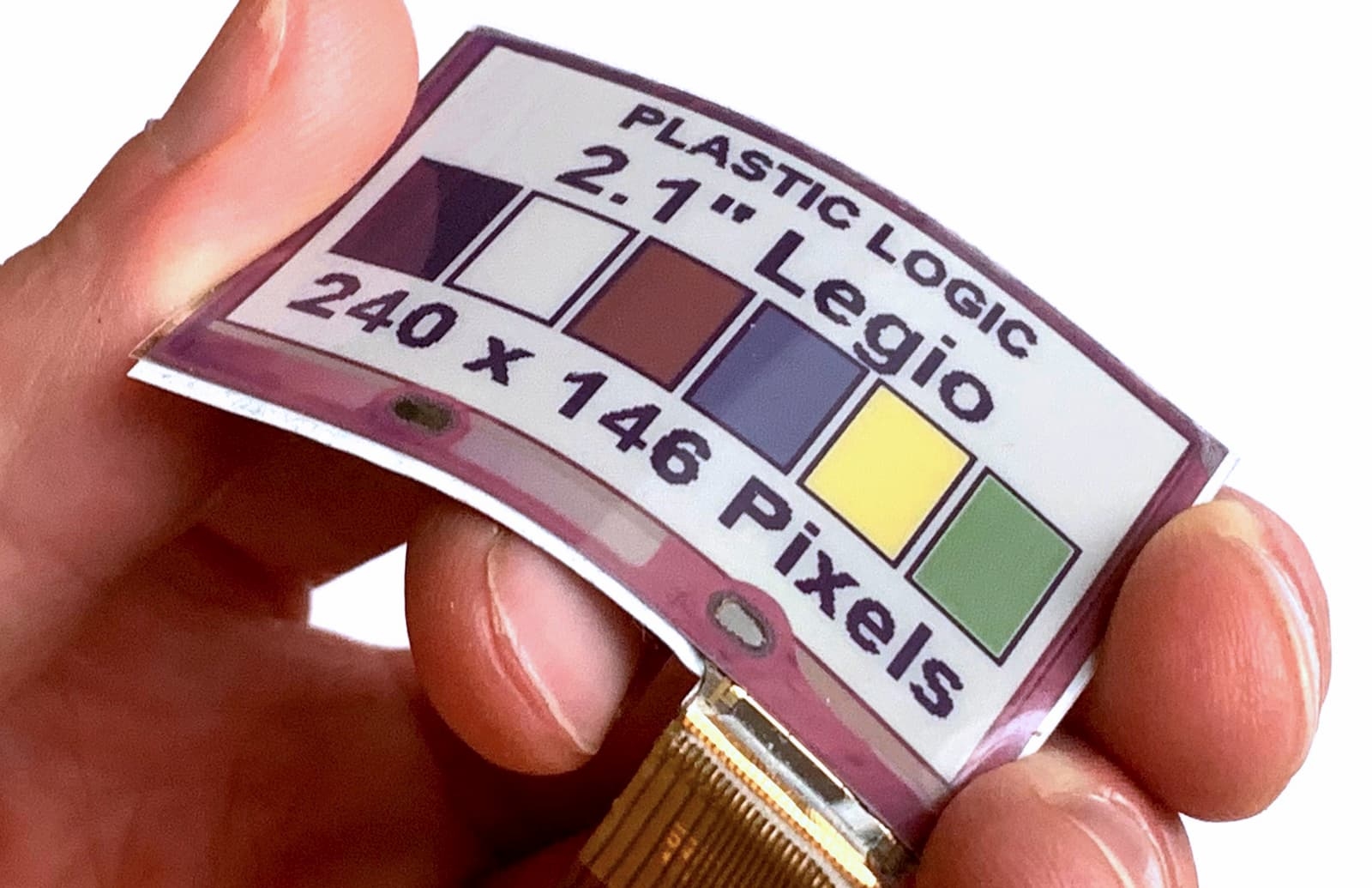 Flexible color ePaper displays could soon adorn your clothes | DeviceDaily.com