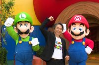 Shigeru Miyamoto gives a tour of the Super Nintendo World theme park