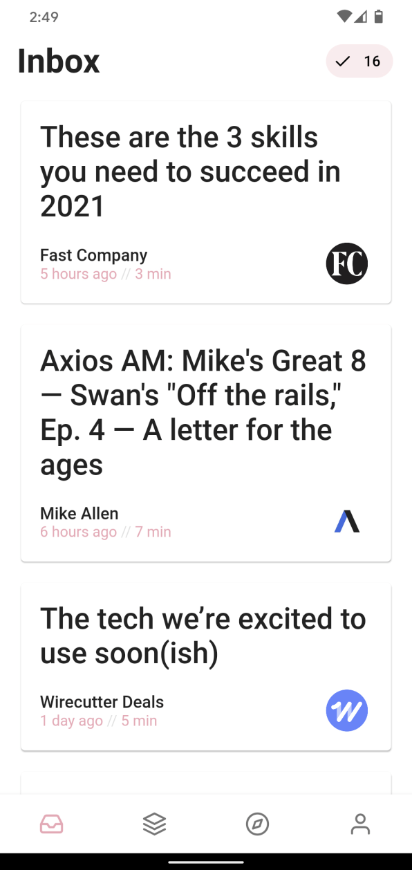 Don’t clutter your inbox with newsletters. Use these awesome apps instead | DeviceDaily.com Don’t clutter your inbox with newsletters. Use these awesome apps instead | DeviceDaily.com