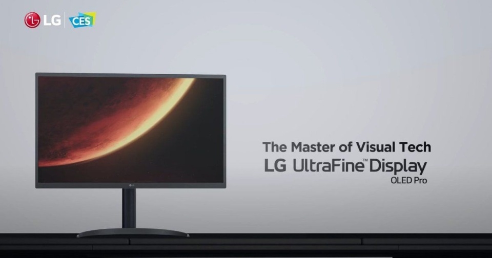 LG's latest 4K UltraFine monitor is its first with an OLED panel | DeviceDaily.com