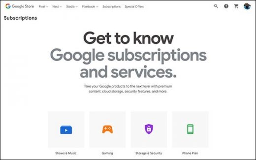 Google Services Just The Beginning Of Subscription-Based Offers In 2021