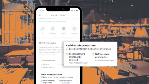 Now Yelp’s users get to report on COVID-19 safety measures