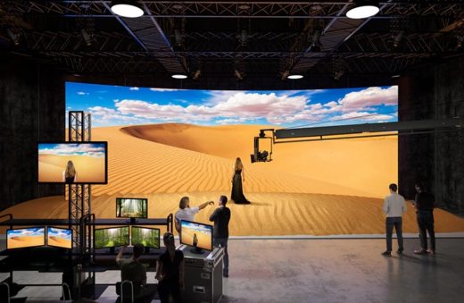 Sony finds a home for Crystal LED screens — virtual set backgrounds