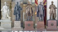 The U.S. Capitol is a symbol of democracy. But it’s full of Confederate statues