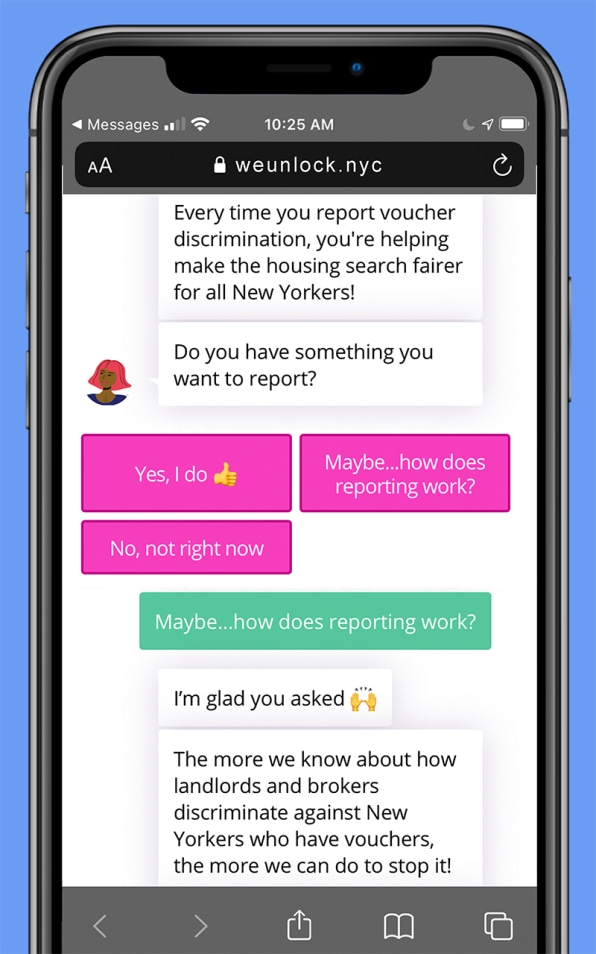 This chatbot helps New Yorkers report housing discrimination | DeviceDaily.com