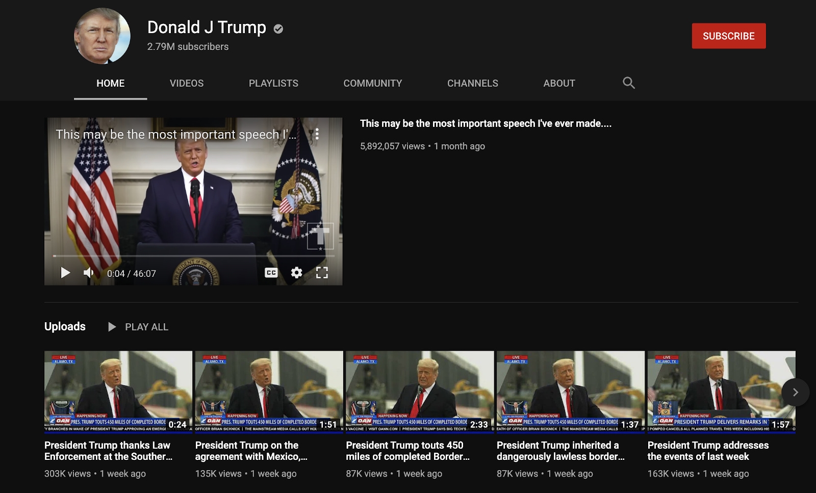 YouTube extends Trump's suspension ahead of inauguration day | DeviceDaily.com