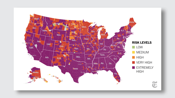 COVID-19 data can feel impersonal. ‘The New York Times’ built a massive visualization to change that | DeviceDaily.com