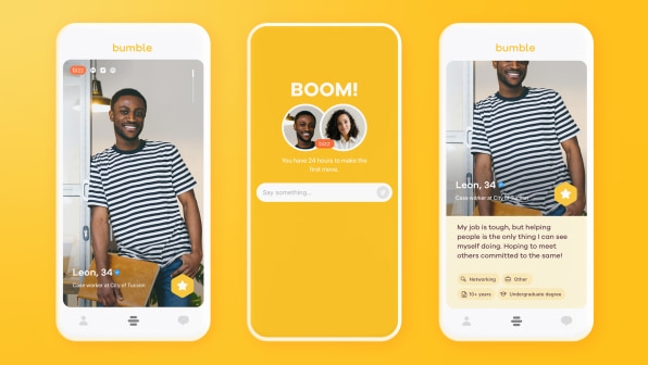 How Bumble’s clever design helped the app go public | DeviceDaily.com