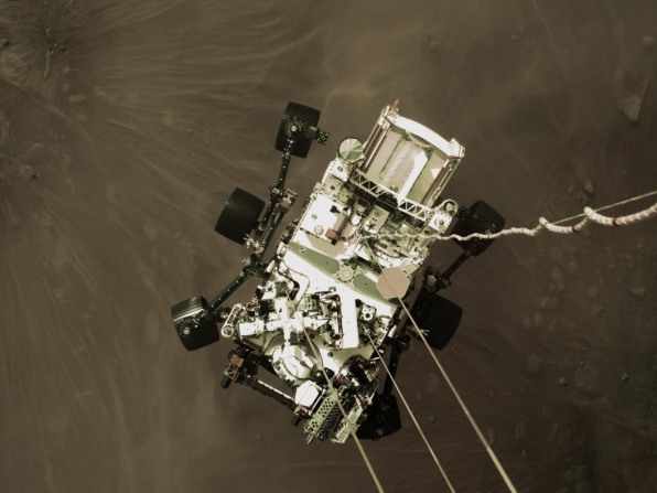 Watch the Perseverance rover land on Mars in this just-released video | DeviceDaily.com