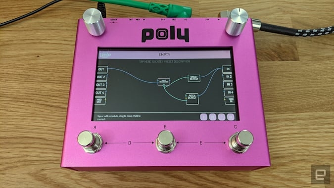 Poly Effects Beebo review: A versatile and complex touchscreen guitar pedal | DeviceDaily.com