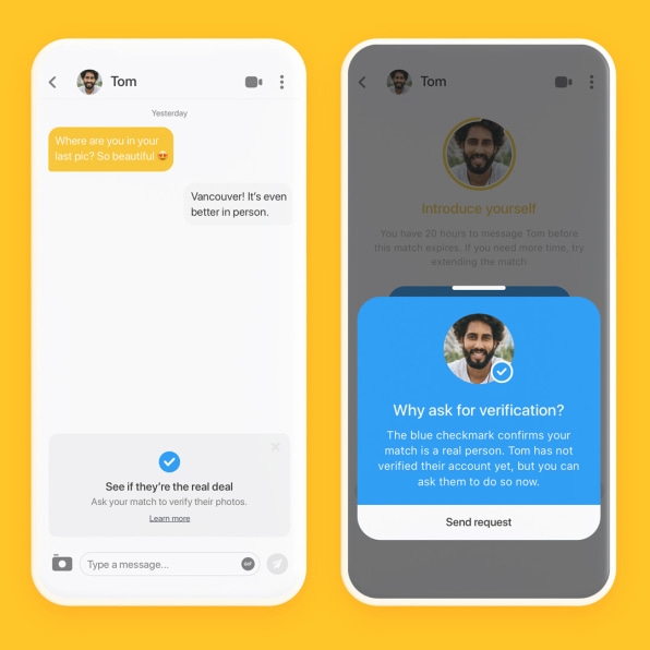 How Bumble’s clever design helped the app go public | DeviceDaily.com