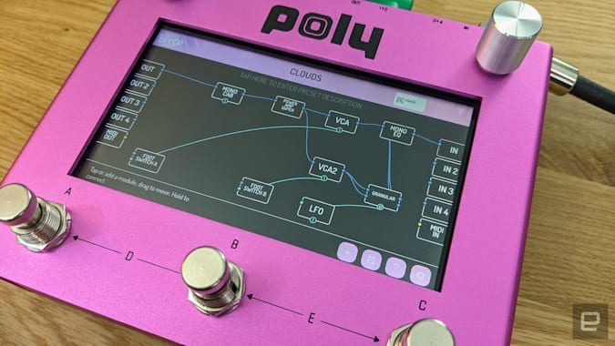 Poly Effects Beebo review: A versatile and complex touchscreen guitar pedal | DeviceDaily.com