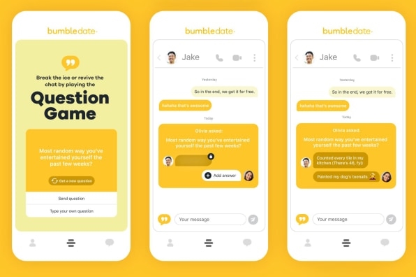 How Bumble’s clever design helped the app go public | DeviceDaily.com