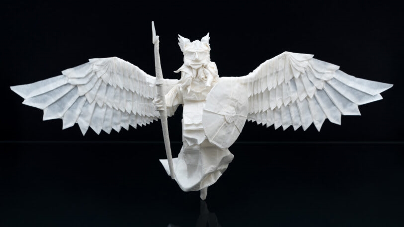 These impossibly detailed origami figures are made of a single piece of paper | DeviceDaily.com