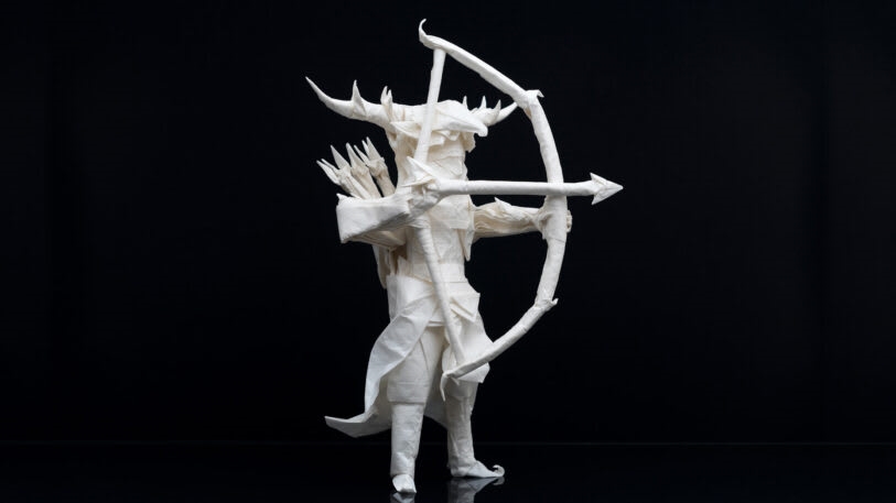 These impossibly detailed origami figures are made of a single piece of paper | DeviceDaily.com