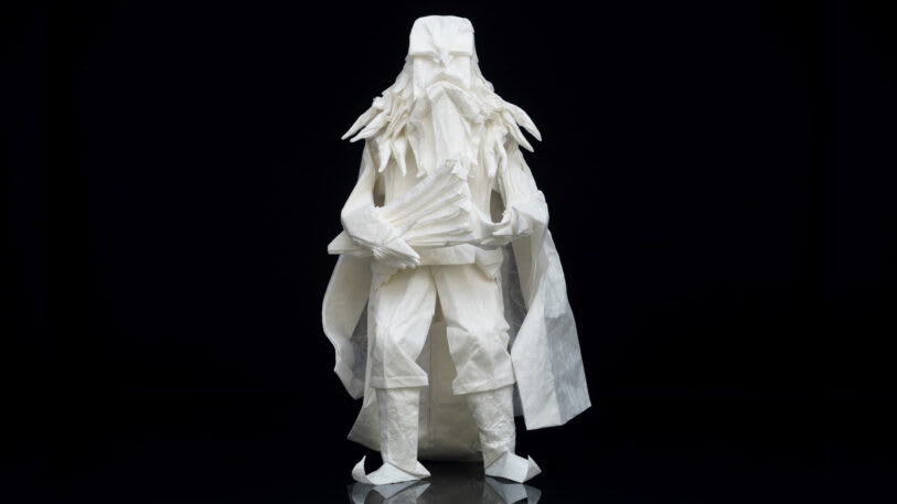 These impossibly detailed origami figures are made of a single piece of paper | DeviceDaily.com