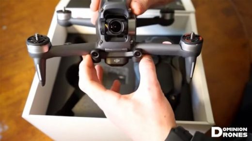 DJI’s future first-person drone surfaces in an unboxing video